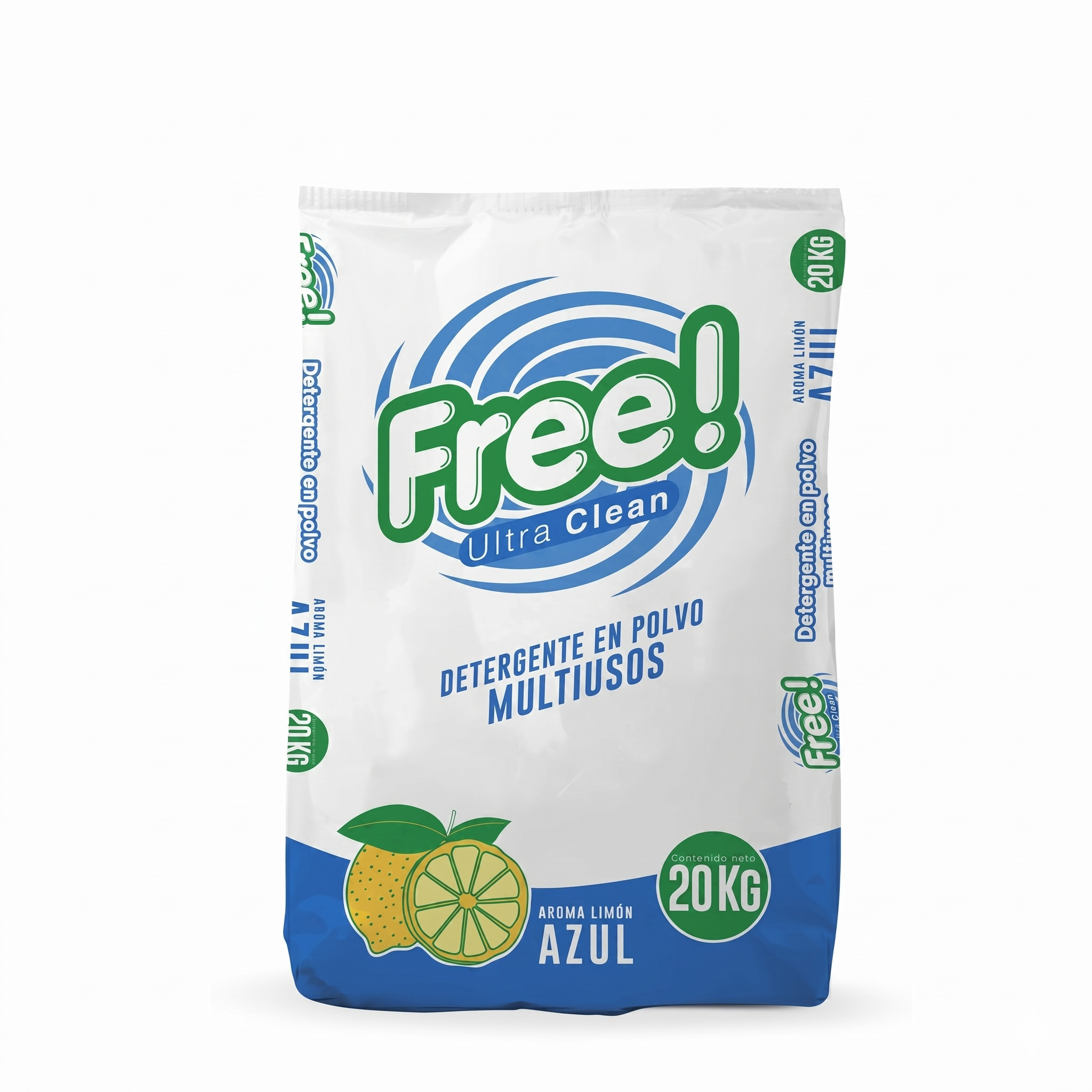 Bulto Free Azul X 20 Kilos