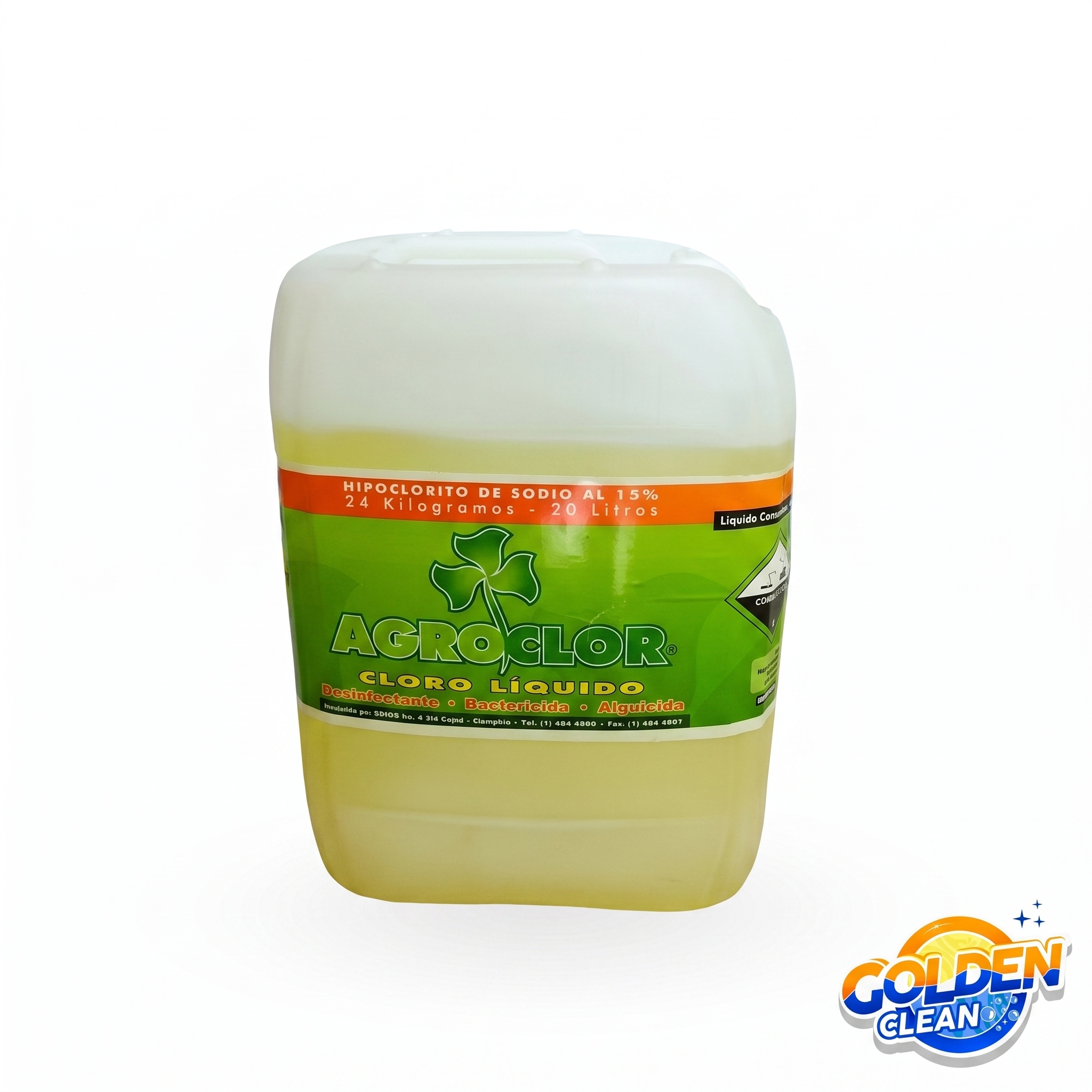 Hipoclorito De Sodio – Industrial 15%