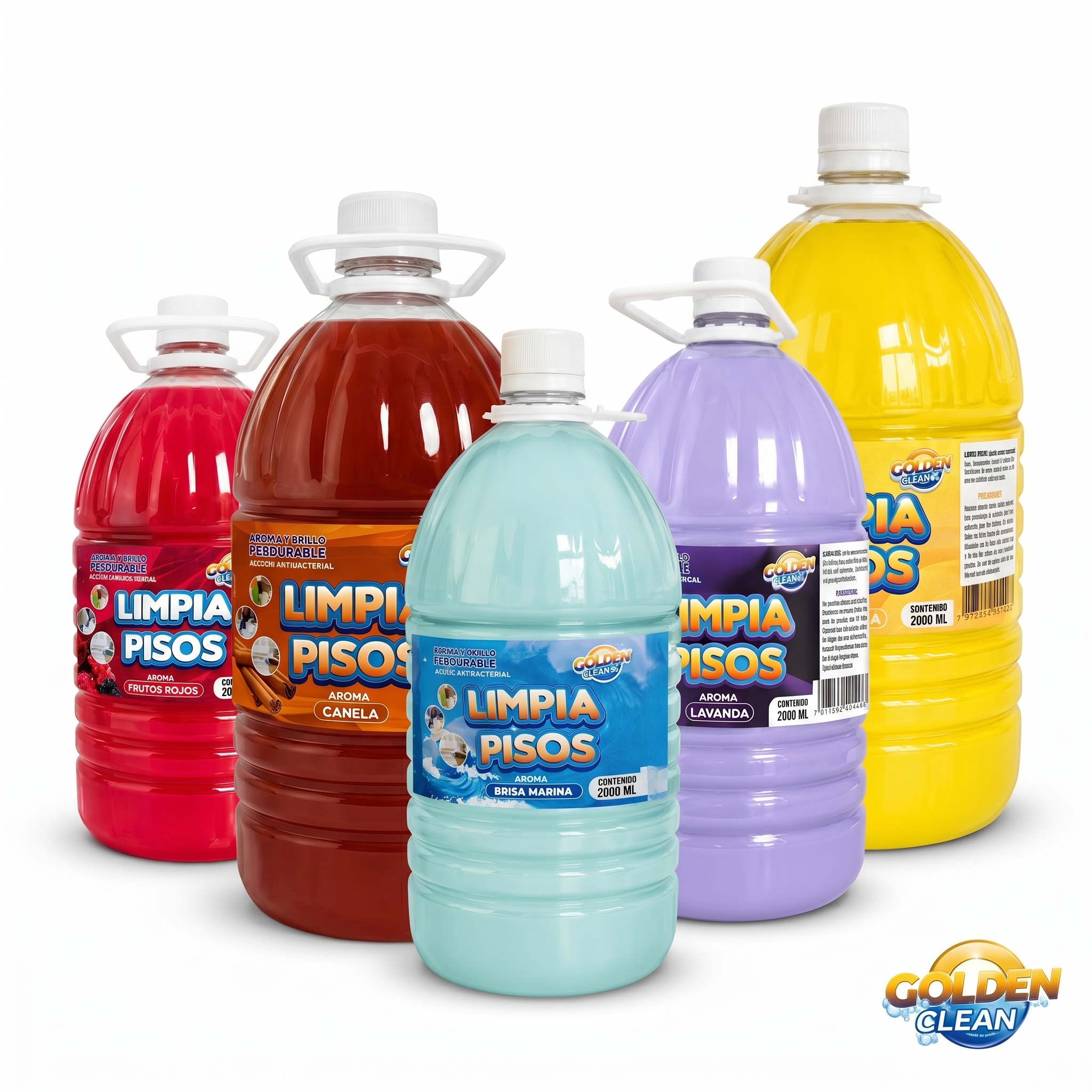 Limpia Pisos Espeso Antibacterial 2000 Ml, 2000 Ml, 20 Litros