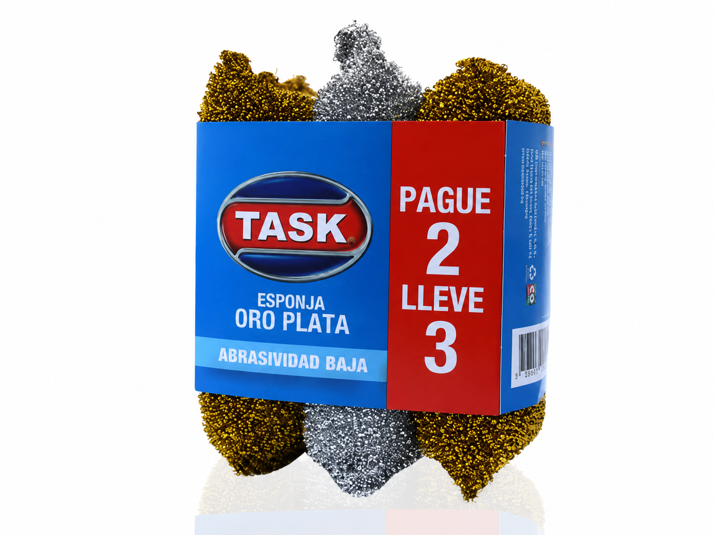 Esponja Oro Plata x 3 Unidades Ilko